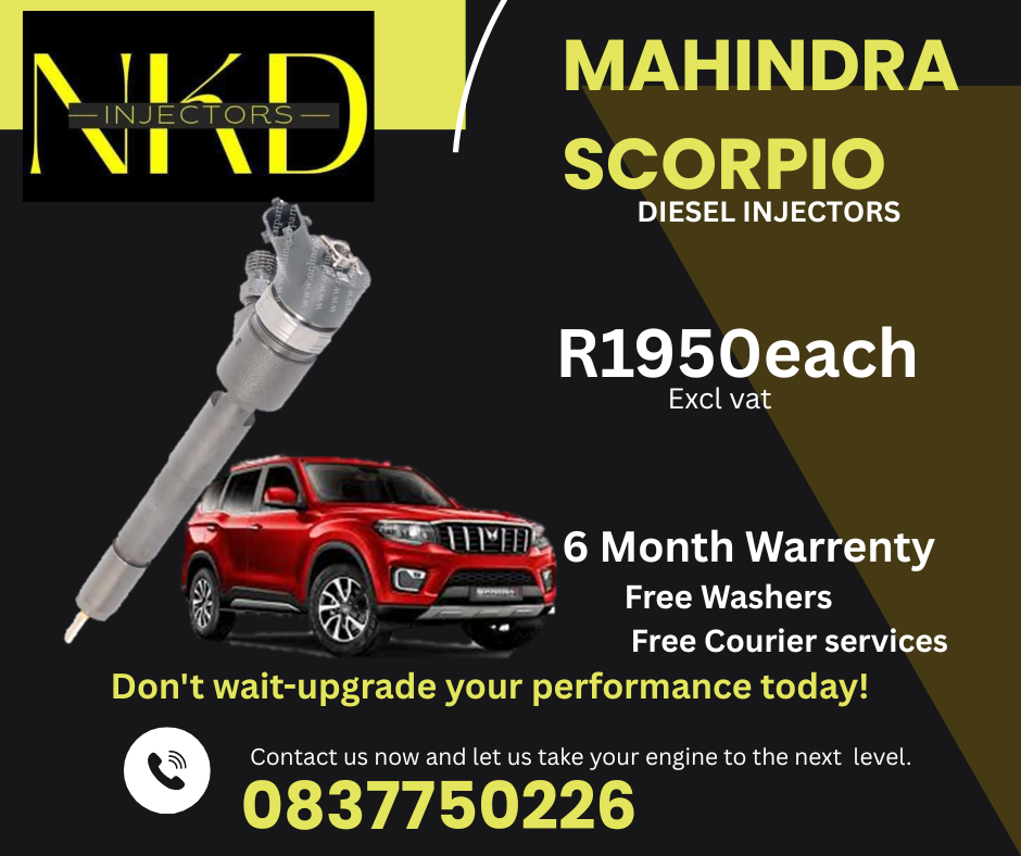 MAHINDRA SCORPIO DIESEL INJECTOR FOR SALE - Private Seller MAHINDRA SCORPIO DIESEL INJECTOR FOR SALE - Private Seller