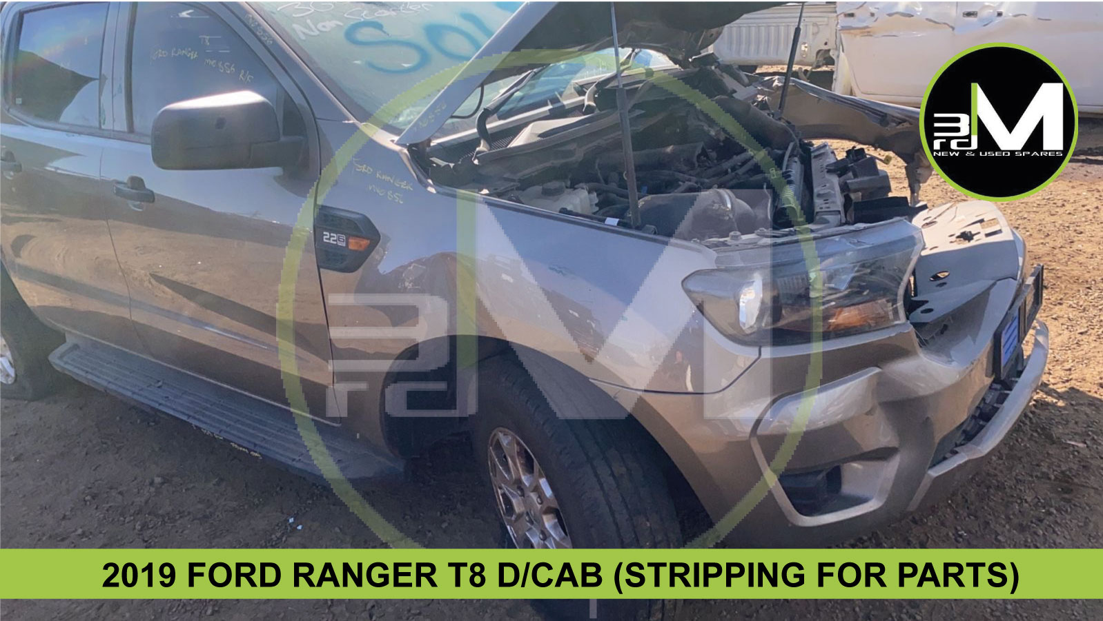 2019 FORD RANGER T8 D/CAB (STRIPPING FOR PARTS) - Private Seller 2019 FORD RANGER T8 D/CAB (STRIPPING FOR PARTS) - Private Seller
