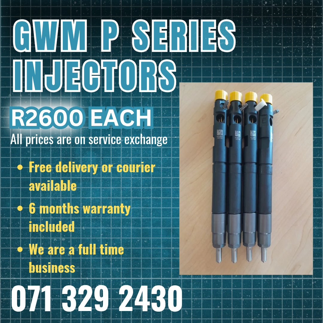 GWM P SERIES 2.0 INJECTORS FOR SALE WITH WARRANTY ON - Private Seller