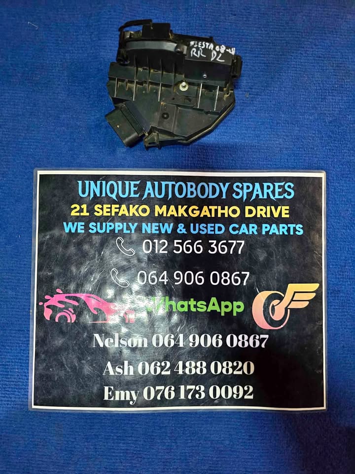 Ford Fiesta Right Rear Door Lock Actuator