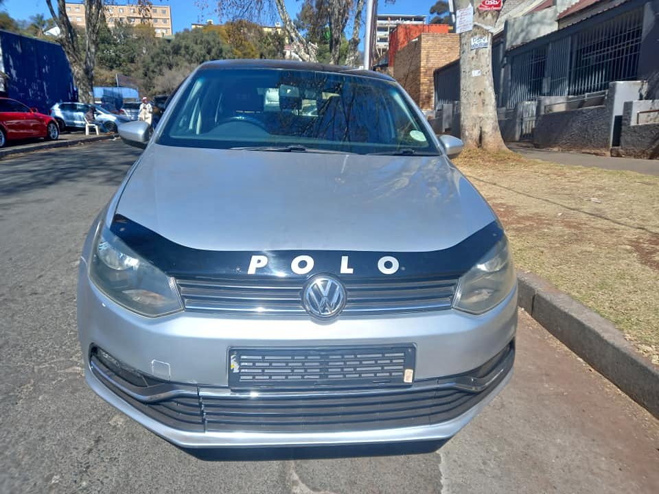 2017 VW POLO HATCHBACK 1.2 TSI ENGINE, MANUAL, SILVER COLOR, MILEAGE