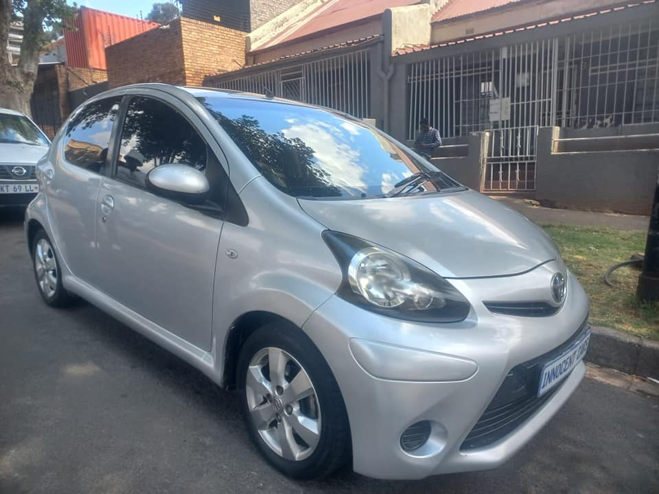 2012 TOYOTA AYGO 1.0 PETROL, MANUAL, SILVER COLOR, MILEAGE 91000KMS