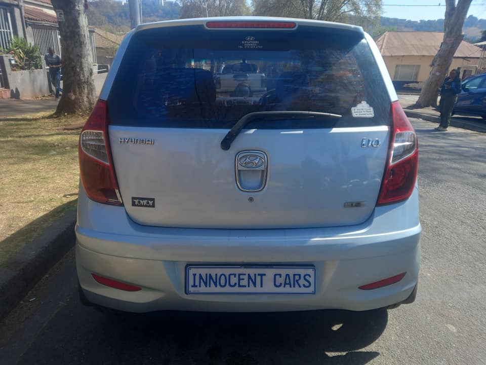 2011 HYUNDAI i10 1.2 ENGINE PETROL, MANUAL, MILEAGE 72000KMS, SILVER COLOR