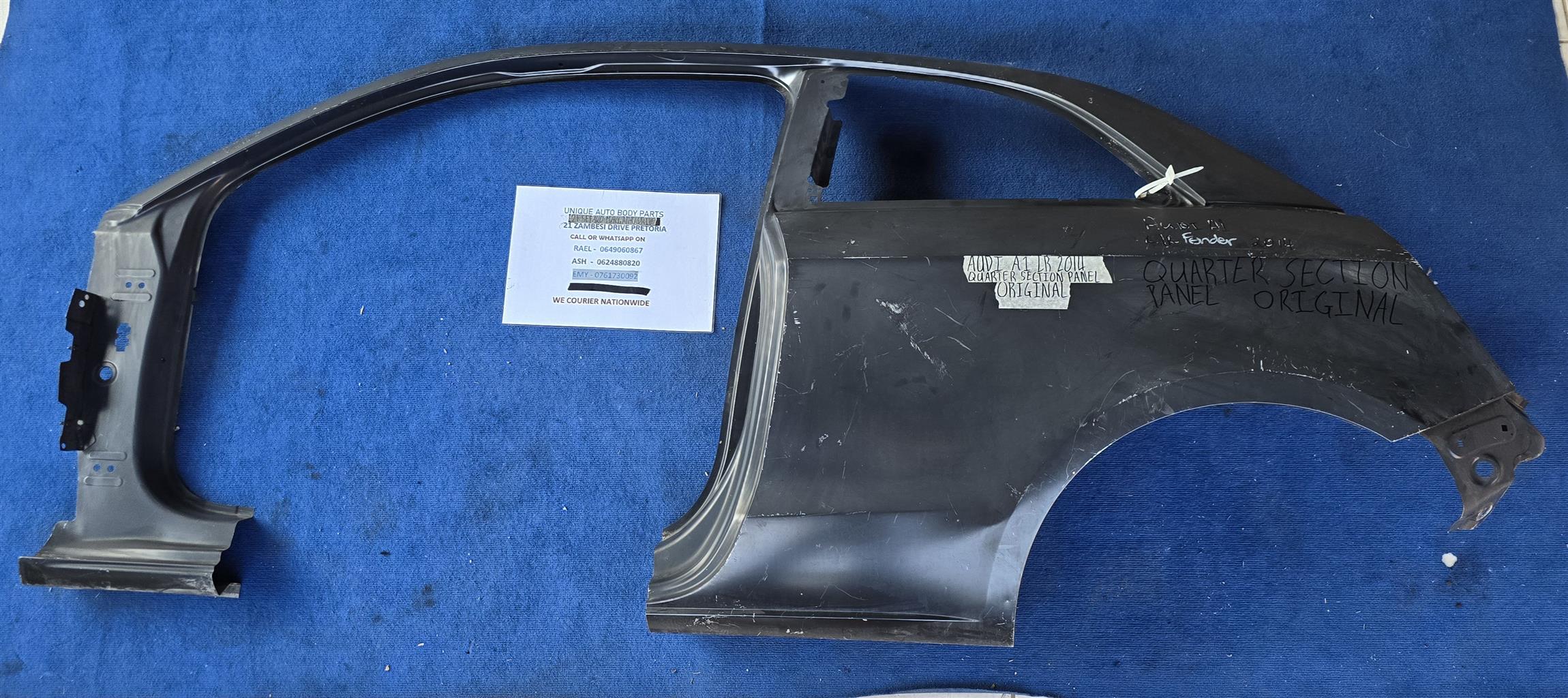 Audi A1 Left Quarter Section Panel Audi A1 Left Quarter Section Panel