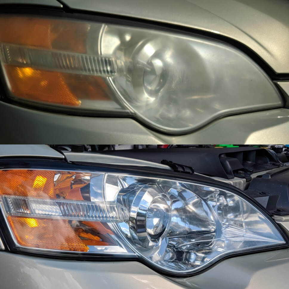 Crystal Clear Headlight Polish Kit Diy