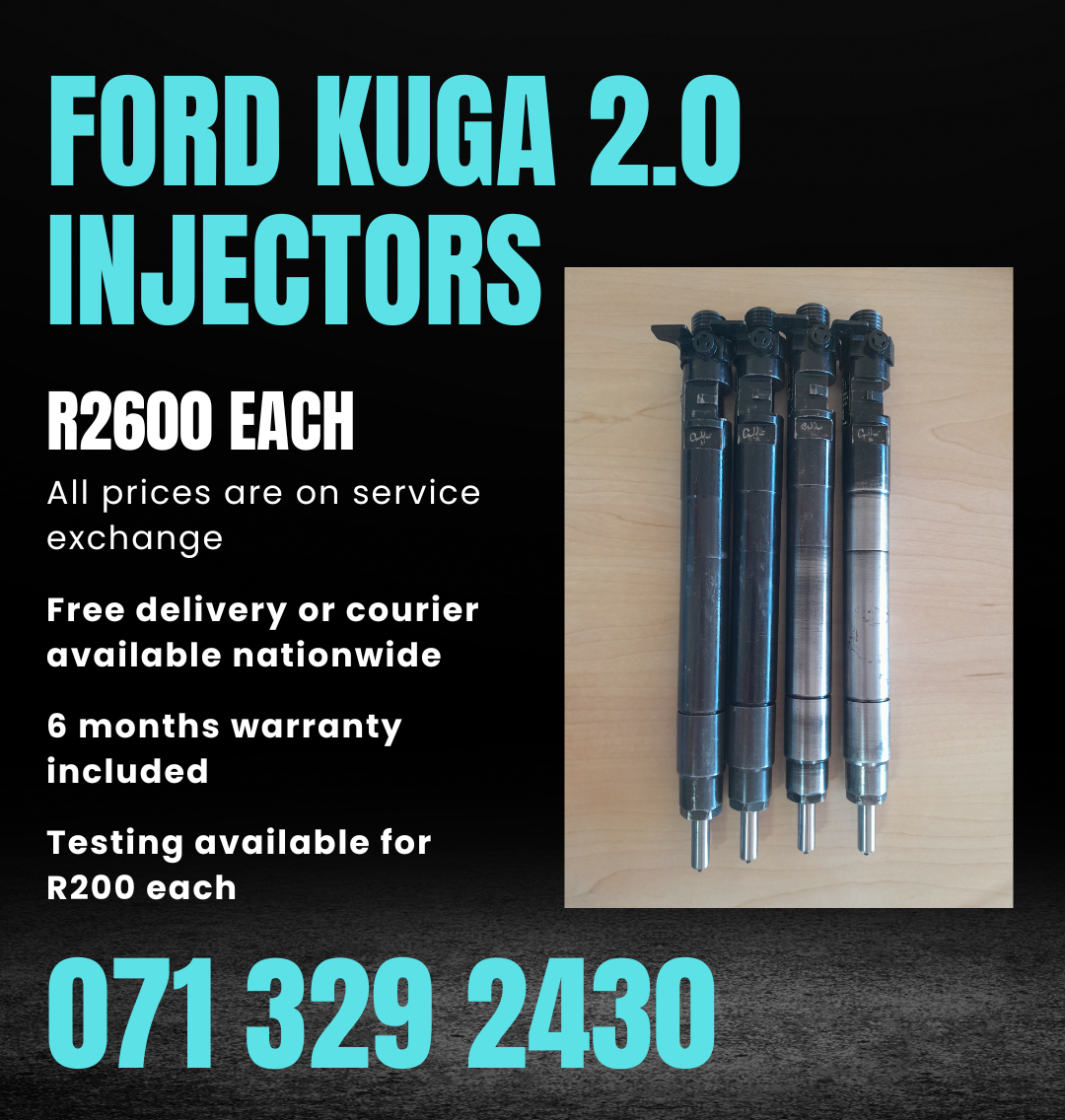 FORD KUGA 2.0 DIESEL INJECTORS FOR SALE WITH WARRANTY - Private Seller FORD KUGA 2.0 DIESEL INJECTORS FOR SALE WITH WARRANTY - Private Seller