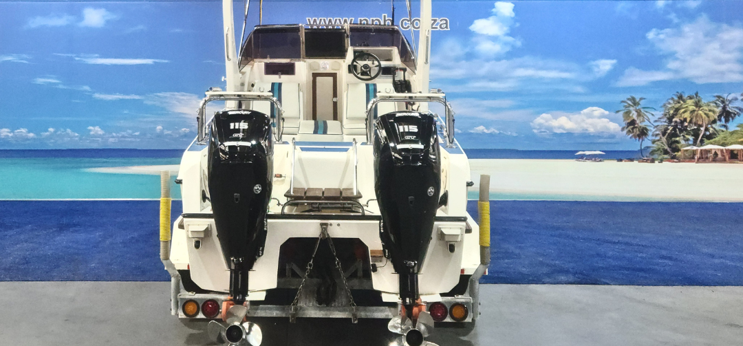 COBRA CAT 585 ON TRAILER 2 X 115 HP MERCURY CT 4 STROKES - Private Seller COBRA CAT 585 ON TRAILER 2 X 115 HP MERCURY CT 4 STROKES - Private Seller