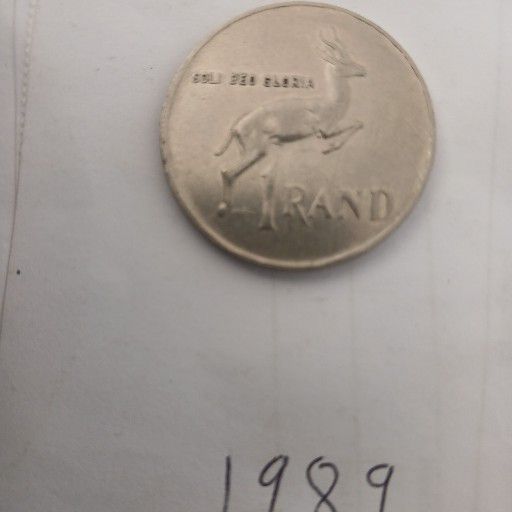 R1, 1989 Coin R1, 1989 Coin