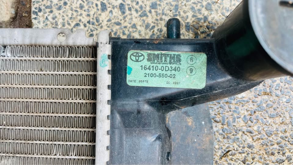 Toyota Corolla E12 Radiator - Private Seller