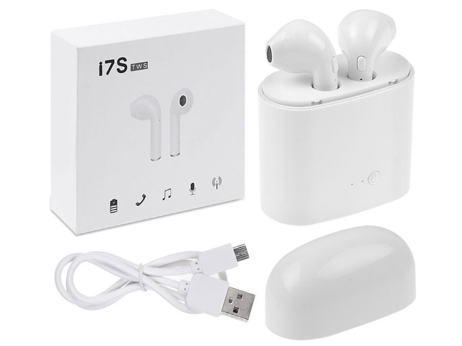 i7S TWS Earphones Dual Wireless Bluetooth Earbuds for iPhone 6 / 7 Plus / X / Samsung i7S TWS Earphones Dual Wireless Bluetooth Earbuds for iPhone 6 / 7 Plus / X / Samsung