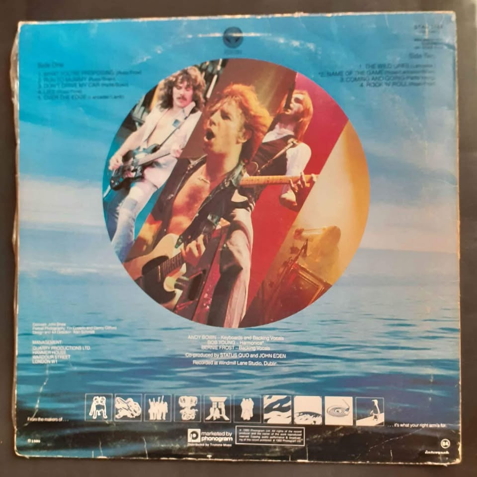 Status Quo - Just Supposin' LP Record
