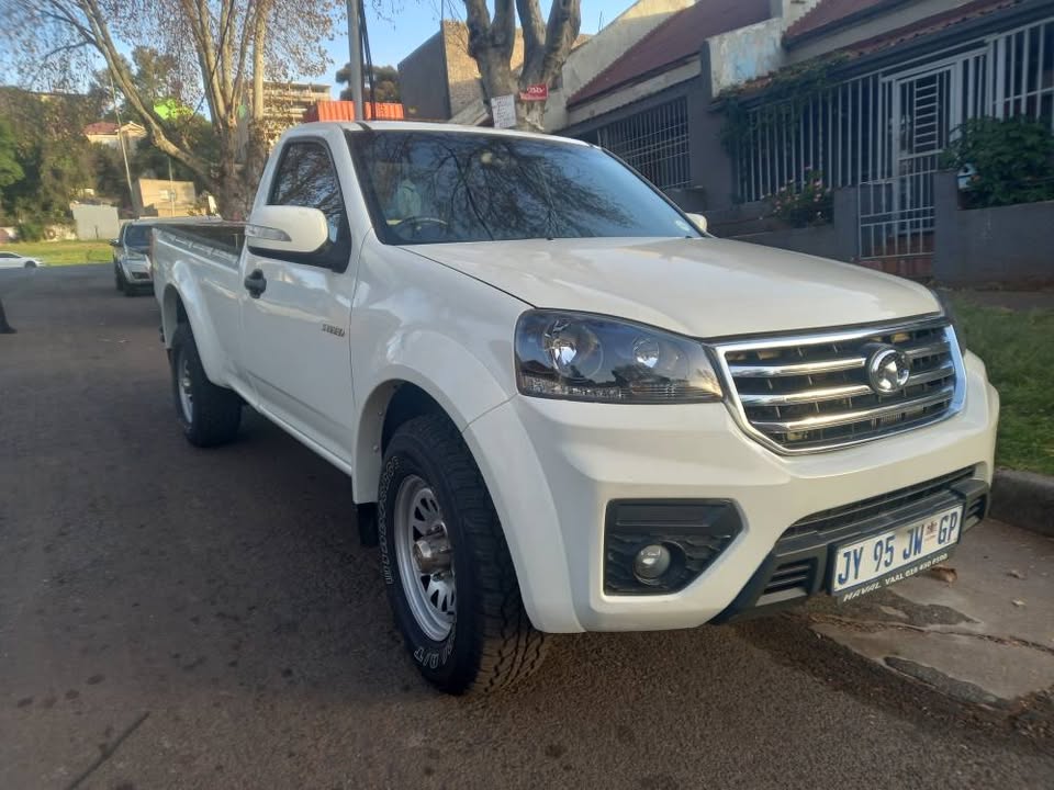 2021 GWM STEED SINGLE CAB.0 DIESEL, MANUAL, WHITE,