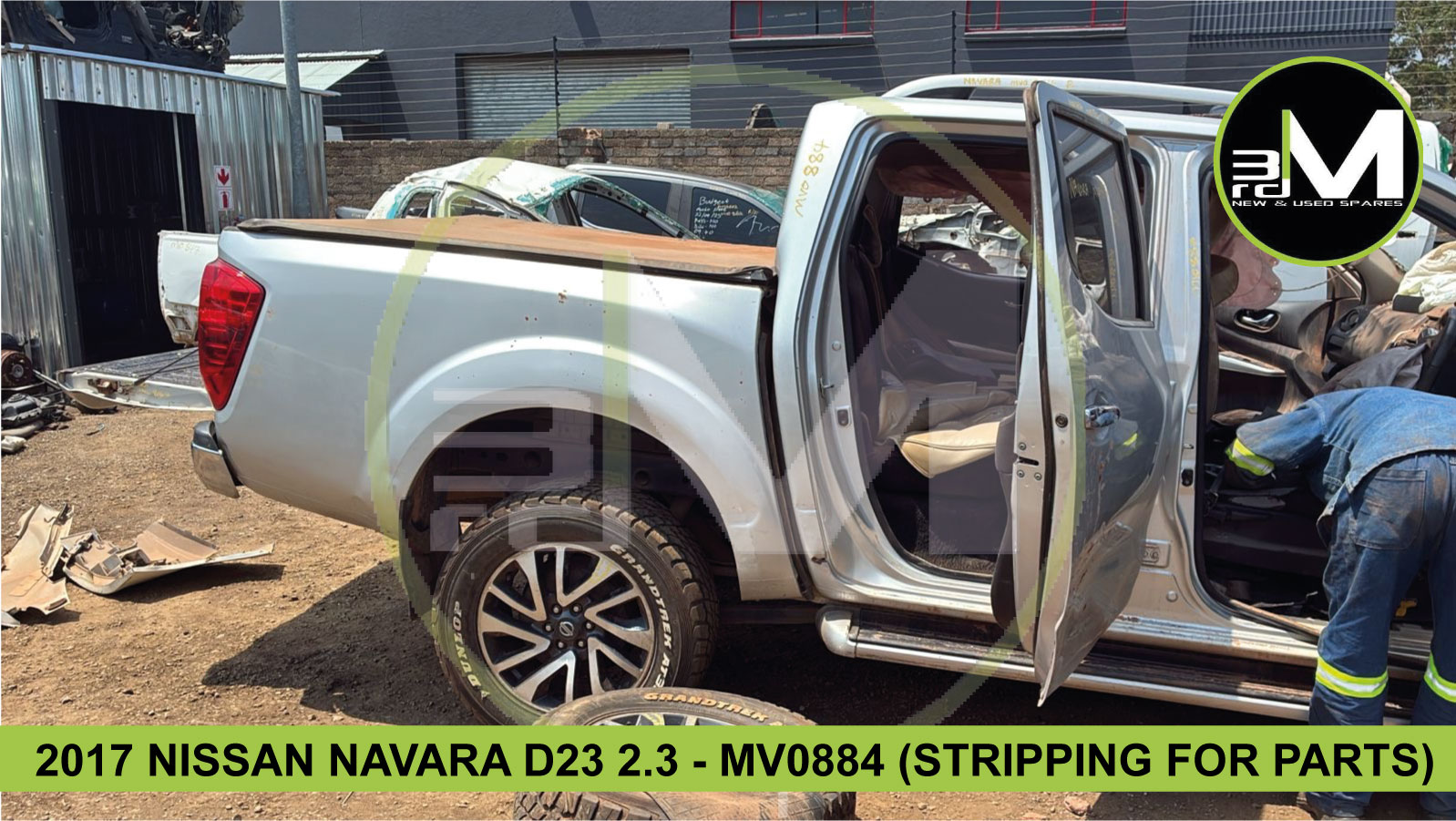 2017 NISSAN NAVARA D23 2.5 DOUBLE CAB (STRIPPING FOR SPARES) - Private Seller