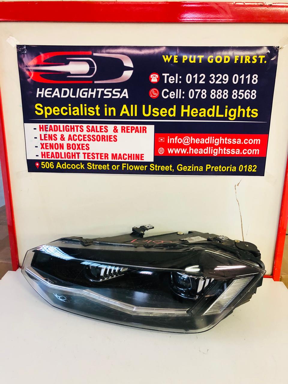 VW Polo 8 TSI and R-line left side xenon headlight - Private Seller VW Polo 8 TSI and R-line left side xenon headlight - Private Seller
