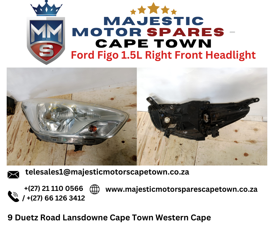 Ford Figo 1.5L Right Front Headlight - Private Seller Ford Figo 1.5L Right Front Headlight - Private Seller