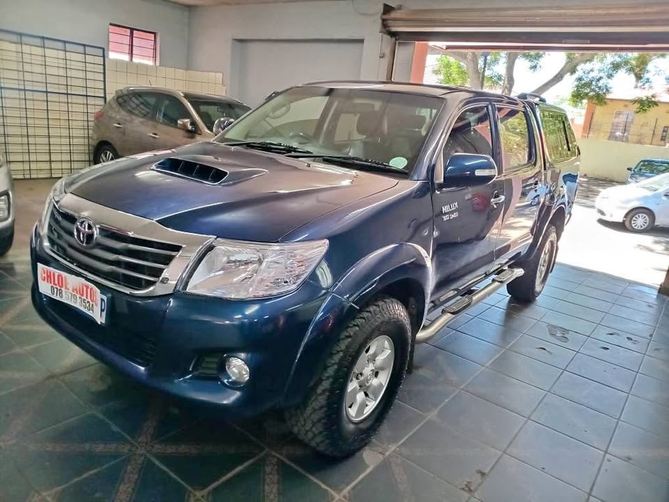 2006 Toyota Hilux 3.0 D-4D Raider 4×2 Double Cab Canopy, Manual, Diesel, Blue 110000km