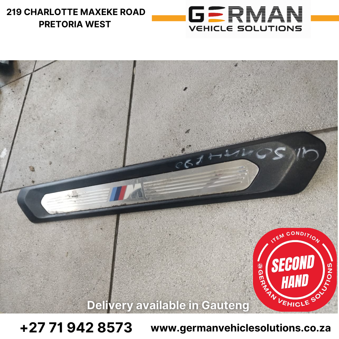 BMW M3 F80 door sill trim for sale used M Sport - Private Seller