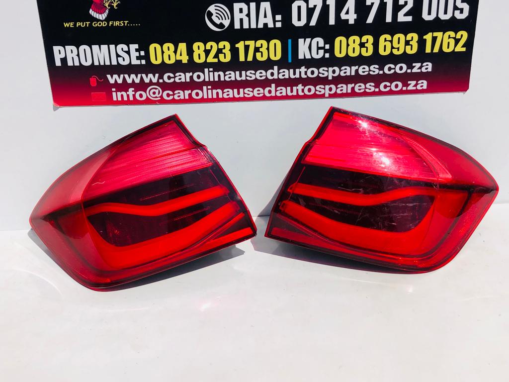 BMW F30 Msport 330i left and right side outer taillight - Private Seller