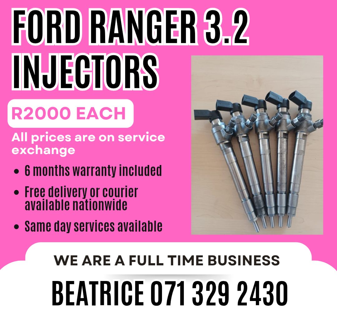 FORD RANGER 3.2 INJECTORS FOR SALE WITH WARRANTY