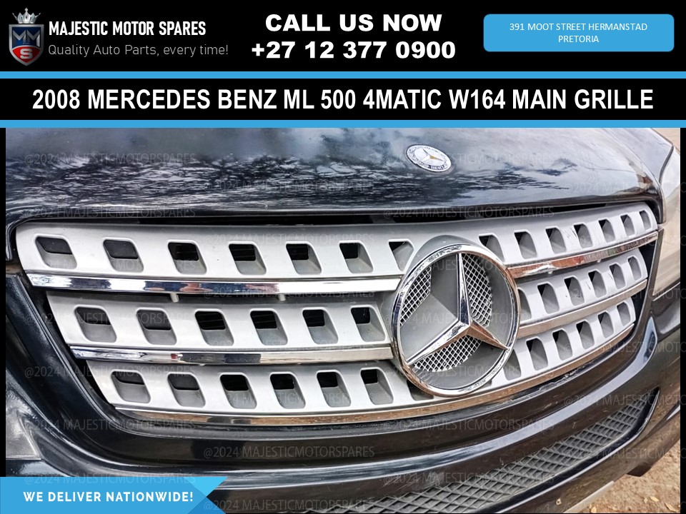 2008 Mercedes Benz ML 500 4Matic W164 Main Grille for Sale - Used - Private Seller 2008 Mercedes Benz ML 500 4Matic W164 Main Grille for Sale - Used - Private Seller