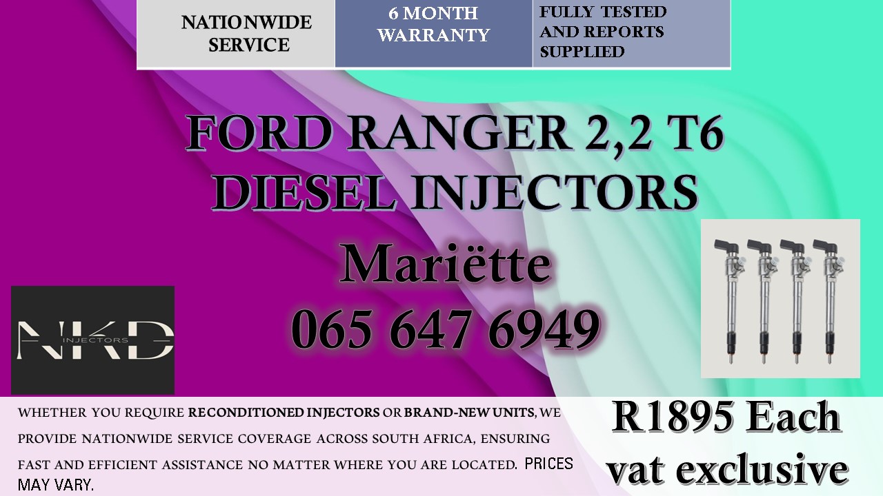 RECONDITIONING YOUR OWN DIESEL INJECTORS FORD 2.2 T6 - Private Seller RECONDITIONING YOUR OWN DIESEL INJECTORS FORD 2.2 T6 - Private Seller