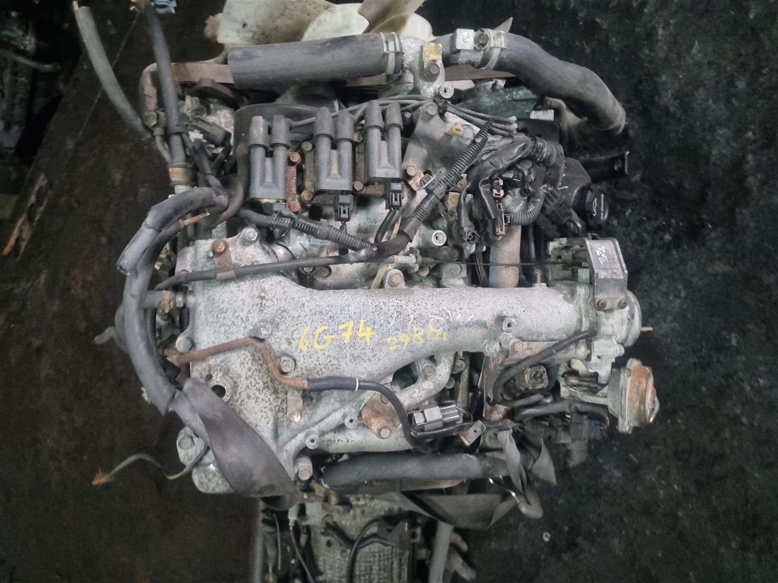 Imported Mitsubishi 6G74 engine for sale at MYM ALBERTON Essop 068 189 8795 Imported Mitsubishi 6G74 engine for sale at MYM ALBERTON Essop 068 189 8795