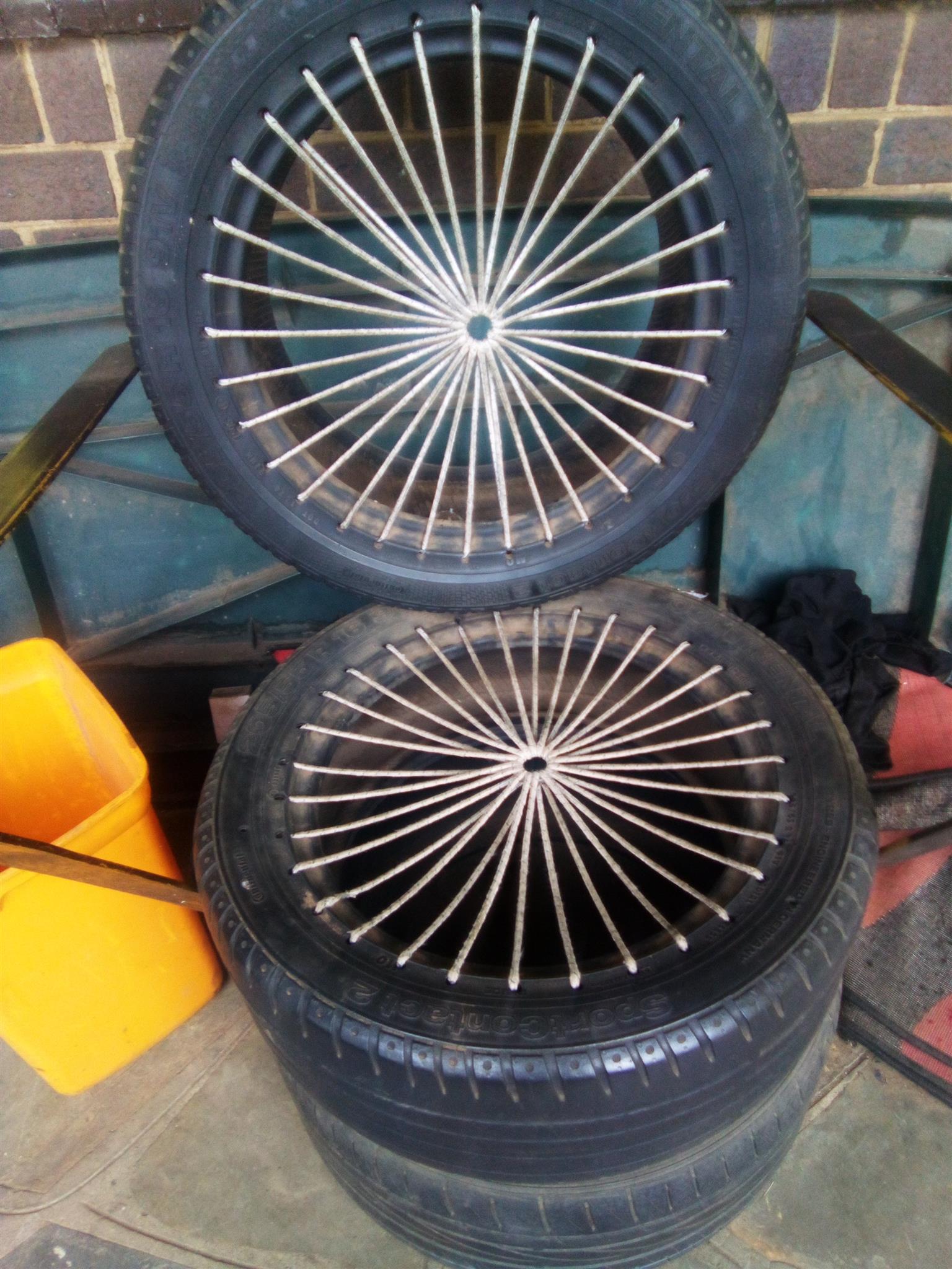 Tyre chairs for discount sale