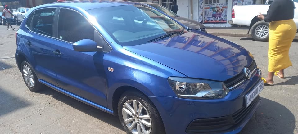 2019 VW POLO VIVO 1.4TRENDLINE MANUAL TRANSMISSION, BLUE COLOUR, 94000KM