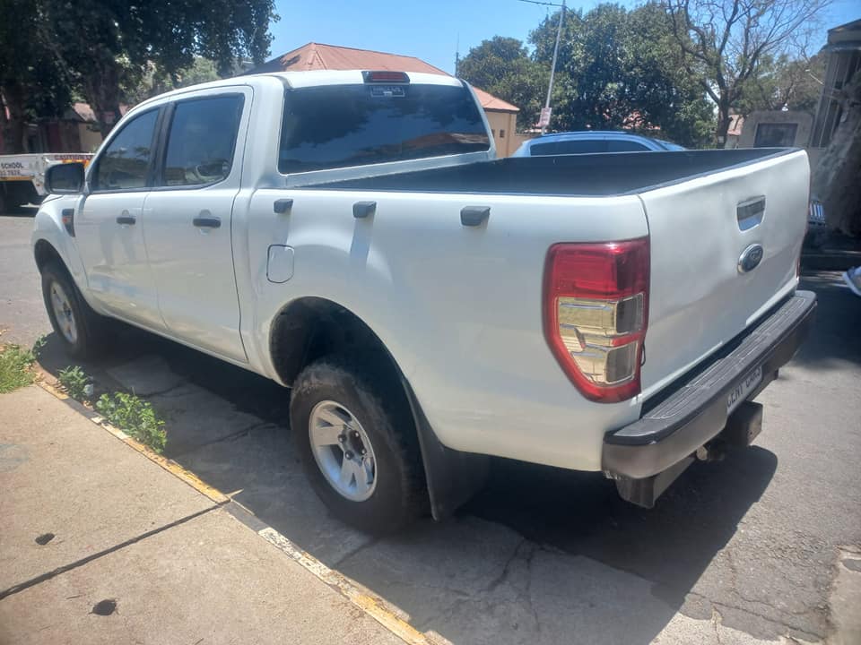 2015 FORD RANGER D-CAB 2.2 XLT DIESEL, MANUAL, WHITE COLOR