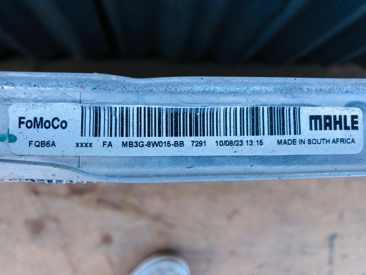 Ford Transit manual radiator - Private Seller Ford Transit manual radiator - Private Seller