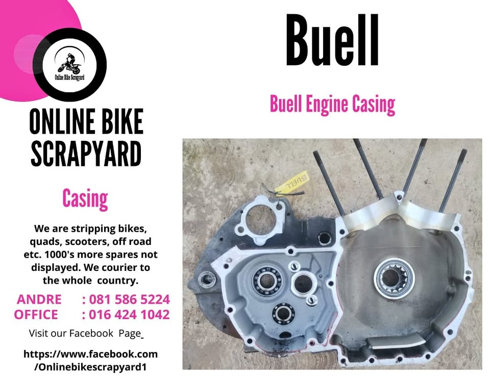Buell XB 12 engine casing - Private Seller Buell XB 12 engine casing - Private Seller