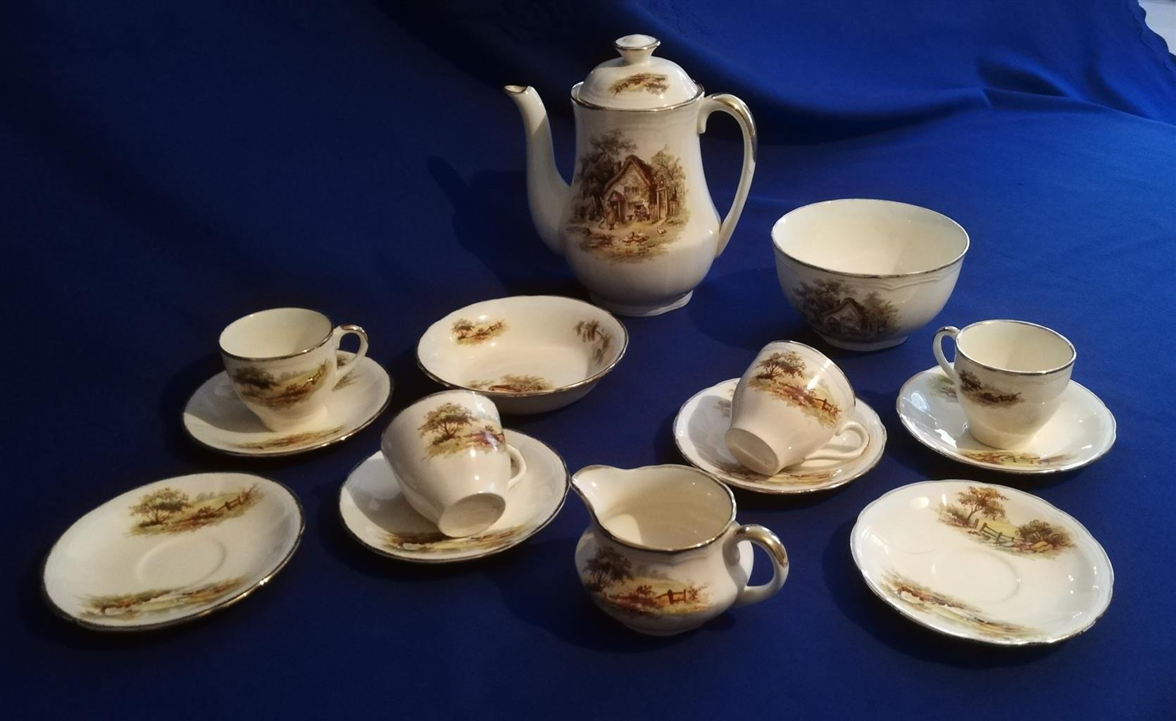 Vintage Alfred Meakin Coffee Set Vintage Alfred Meakin Coffee Set