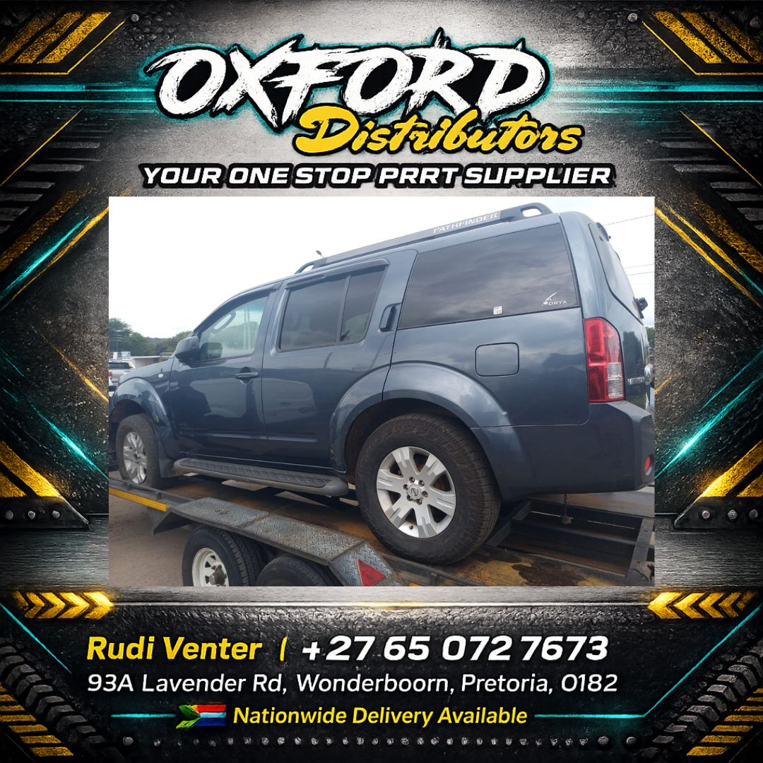 Nissan Pathfinder R51 2.5 Diesel for Second Hand Parts - Private Seller Nissan Pathfinder R51 2.5 Diesel for Second Hand Parts - Private Seller