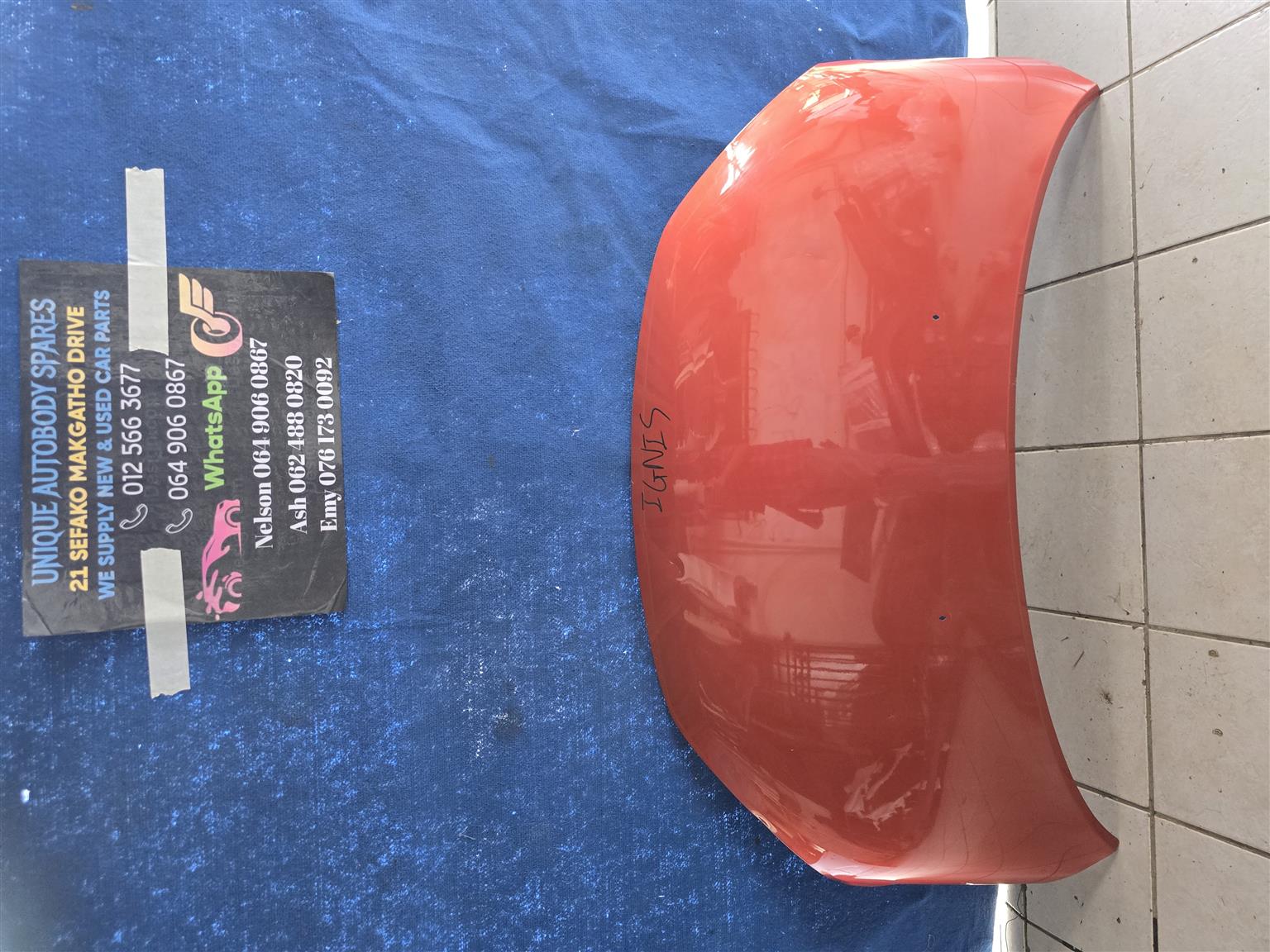 Suzuki Ignis Bonnet Suzuki Ignis Bonnet