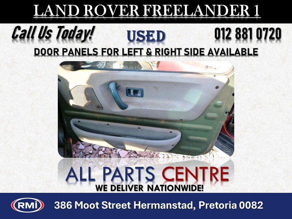 Used Land Rover Freelander 1 Door Panels for Sale Used Land Rover Freelander 1 Door Panels for Sale