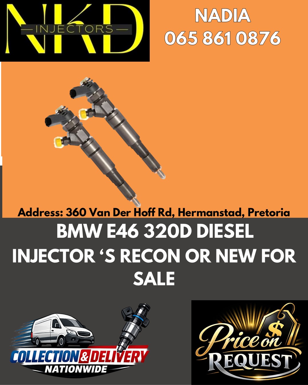 BMW E46 320D DIESEL INJECTORS 6 MONTHS WARRANTY AND TESTED - Private Seller BMW E46 320D DIESEL INJECTORS 6 MONTHS WARRANTY AND TESTED - Private Seller