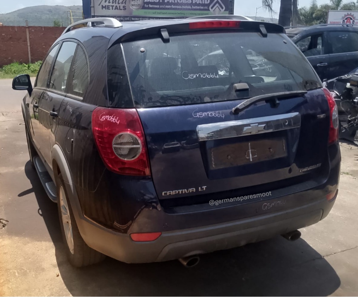 2011 Chev Captiva 2.4 4x4 Stripping for Spares - Private Seller 2011 Chev Captiva 2.4 4x4 Stripping for Spares - Private Seller