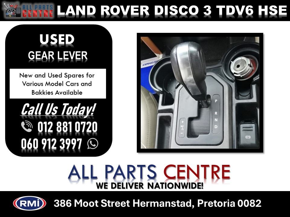 Land Rover Discovery 3 Used Gear Lever for Sale Land Rover Discovery 3 Used Gear Lever for Sale