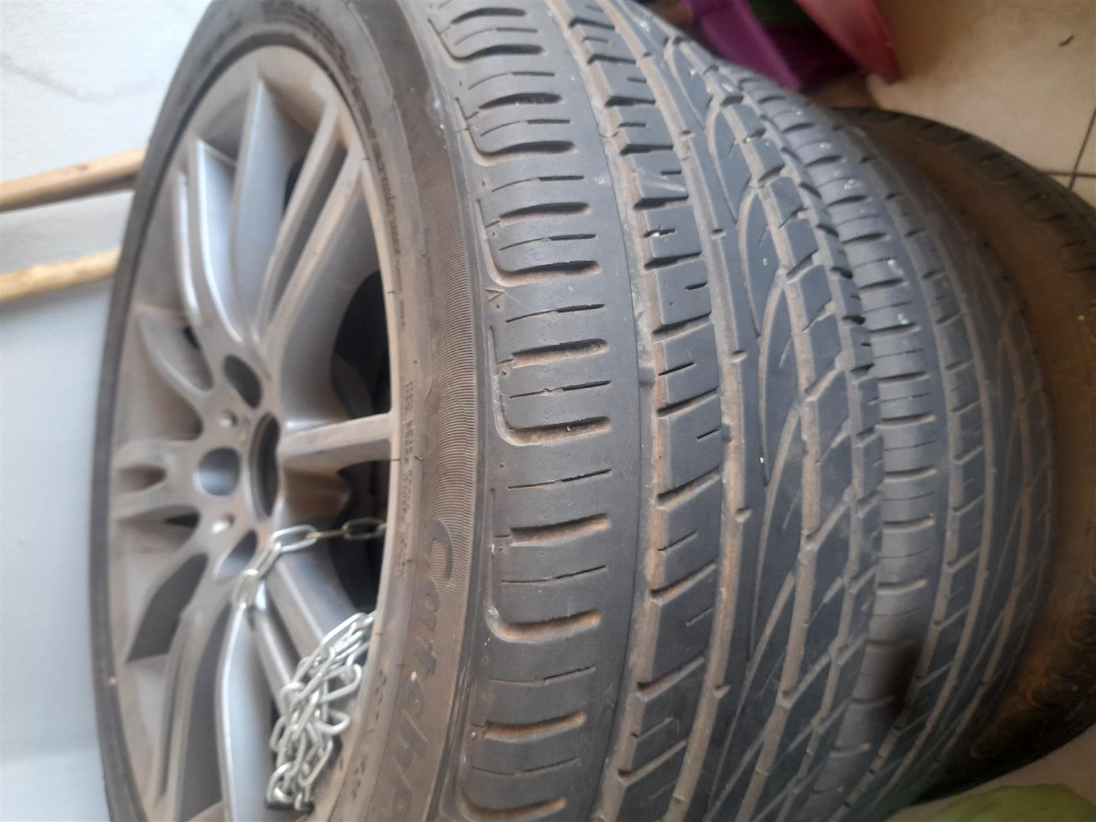 Bmw rims and tires