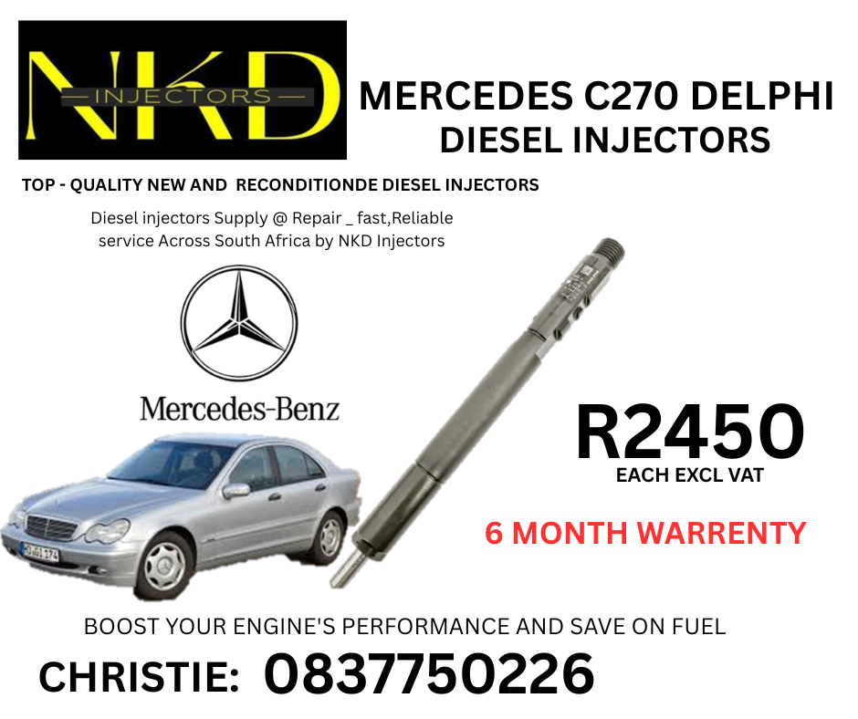 MERCEDES C270 DELPHI DIESEL INJECTORS FOR SALE - Private Seller MERCEDES C270 DELPHI DIESEL INJECTORS FOR SALE - Private Seller