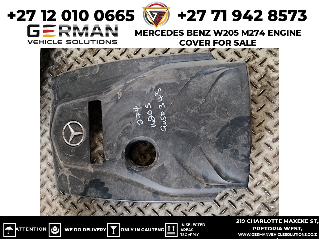 Mercedes Benz w205 m274 engine cover for sale in great used condition