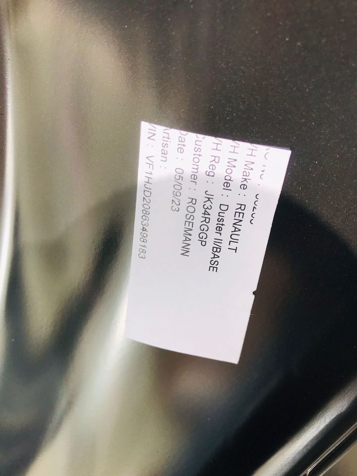 Renault Duster right side fender - Private Seller Renault Duster right side fender - Private Seller