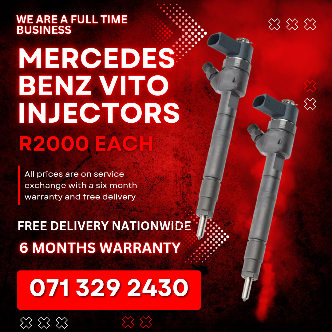 MERCEDES BENZ VITO DIESEL INJECTORS FOR SALE WITH WARRANTY - Private Seller MERCEDES BENZ VITO DIESEL INJECTORS FOR SALE WITH WARRANTY - Private Seller