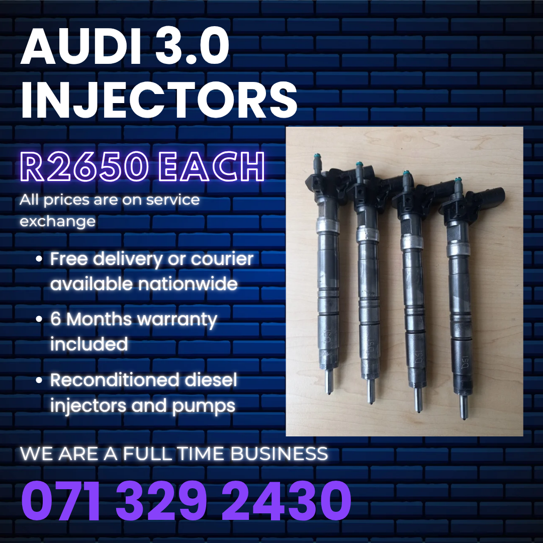 AUDI 3.0 INJECTORS WITH WARRANTY INCLUDED - Private Seller AUDI 3.0 INJECTORS WITH WARRANTY INCLUDED - Private Seller