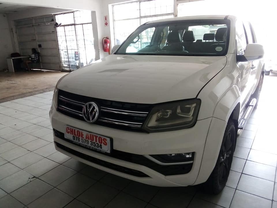 2010 VW Amarok 2.0 TDI 4MOTION Double Cab 4x4 White, Manual, Diesel Sparekey,
