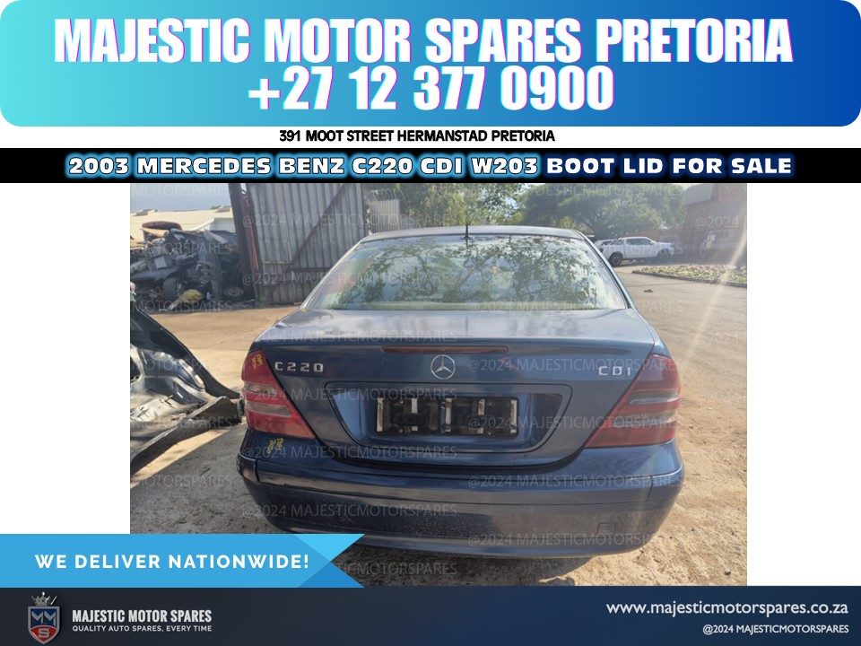 mercedes-benz c220 cdi w203 boot lid for sale