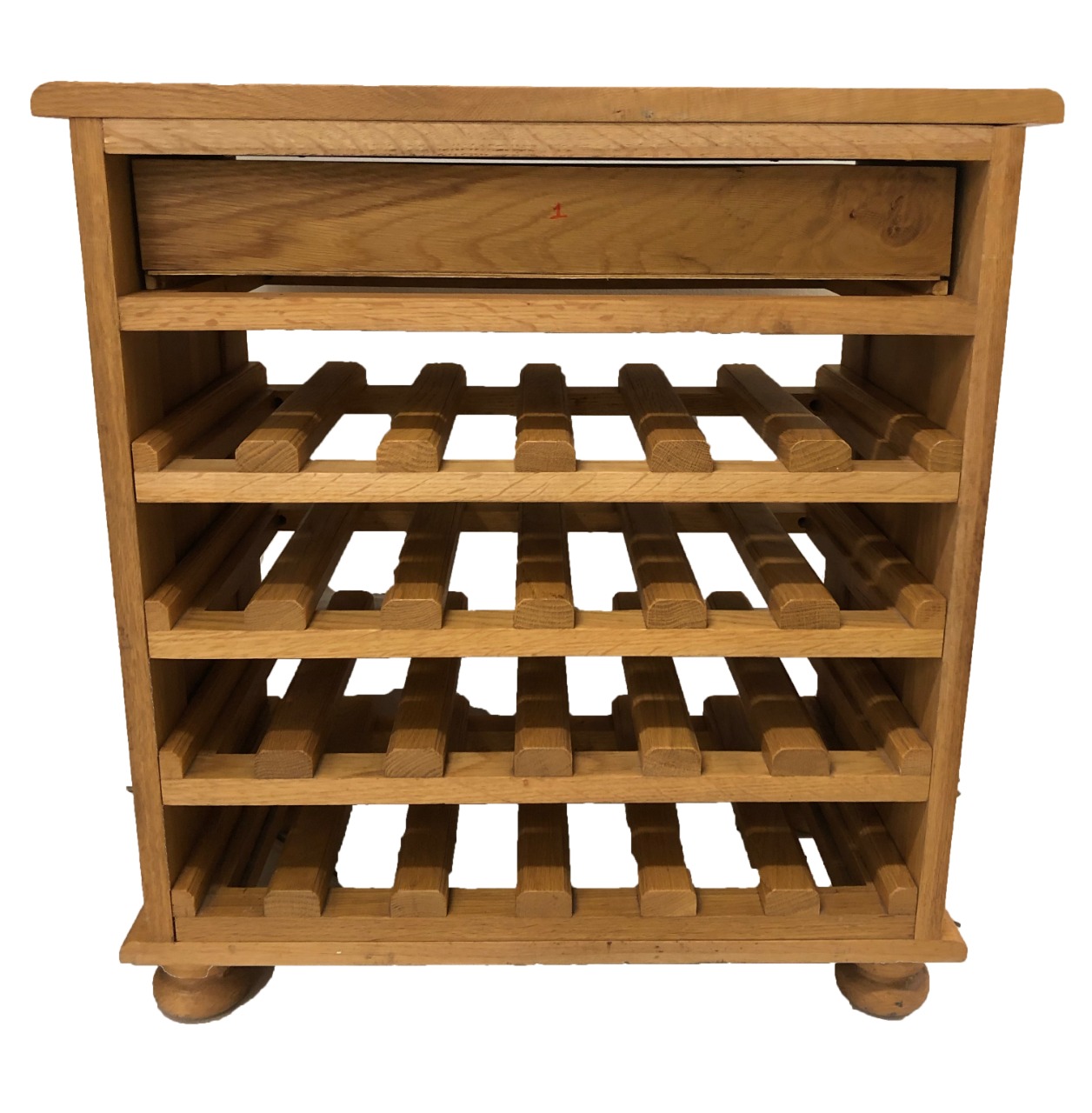 Wooden 24 Place Wine Rack for Sale!