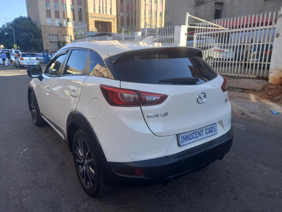 2018 MAZDA CX3 2.0 PETROL, AUTOMATIC TRANSMISSION, WHITE COLOUR, MILEAGE 56000KM