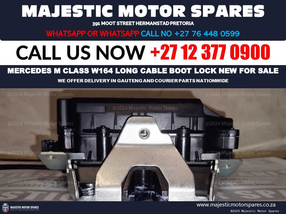 Mercedes W164 M CLASS boot lock – long cable for sale new - Private Seller Mercedes W164 M CLASS boot lock – long cable for sale new - Private Seller