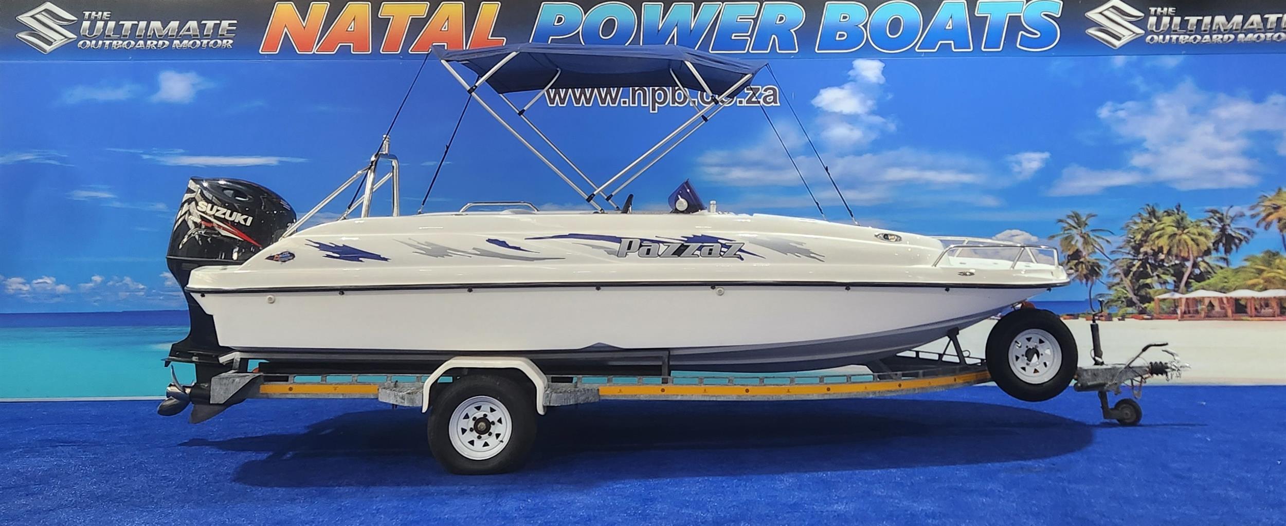 PAZZAZ 20 FT ON TRAILER 200 HP SUZUKI 4 STROKE 2015 MODEL PAZZAZ 20 FT ON TRAILER 200 HP SUZUKI 4 STROKE 2015 MODEL
